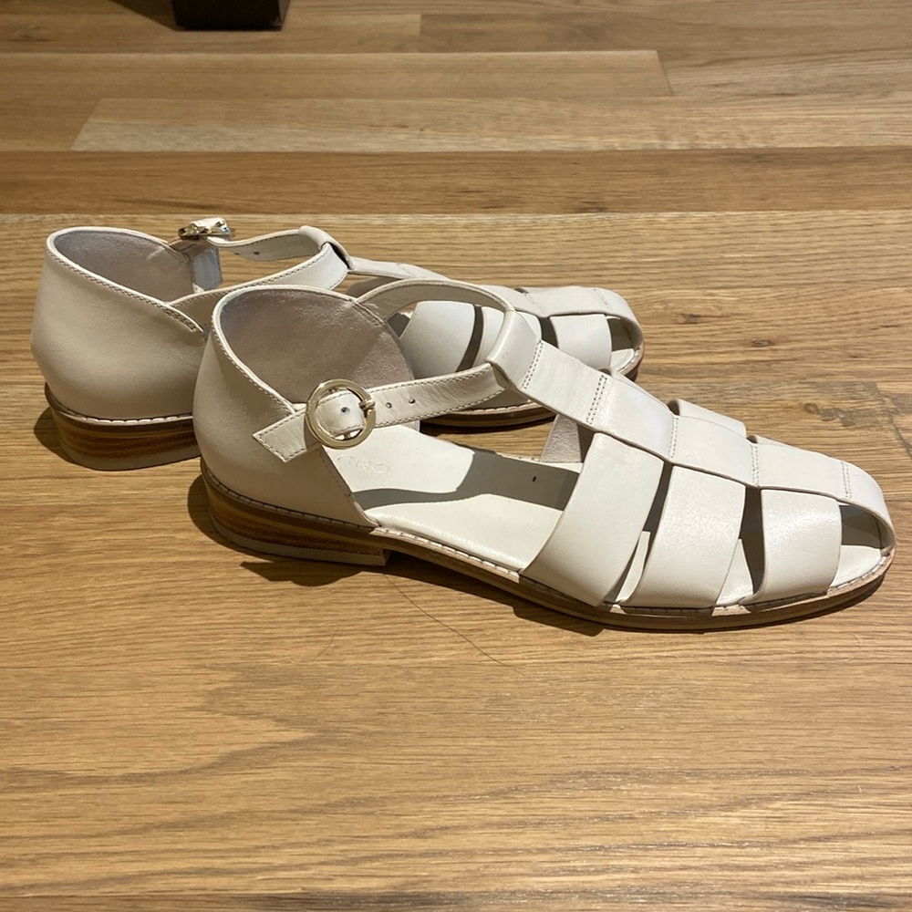 Anthropologie fisherman sandals